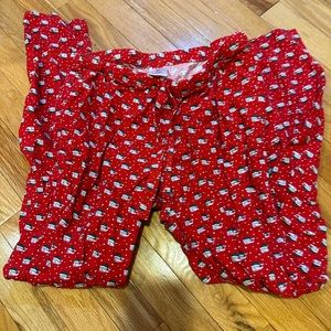 Vineyard Vines Christmas Santa Whale Pajama Pants